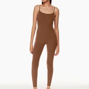 Wilfred Free Divinity Jumpsuit in Epicurean Brown